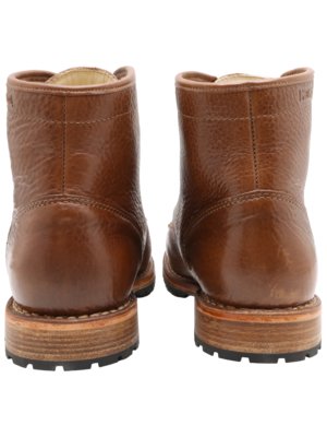 Gefütterte Boots Andechs aus genarbtem Leder, Limited Edition