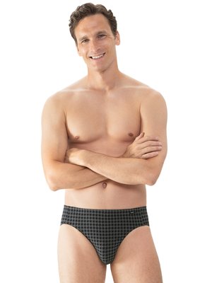 Gemusterter Slip in Jersey-Qualität