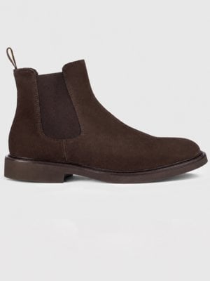 Chelsea Boots aus softem Veloursleder