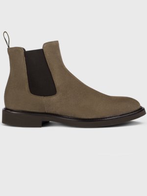 Chelsea Boots aus softem Veloursleder