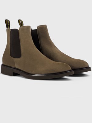 Chelsea Boots aus softem Veloursleder