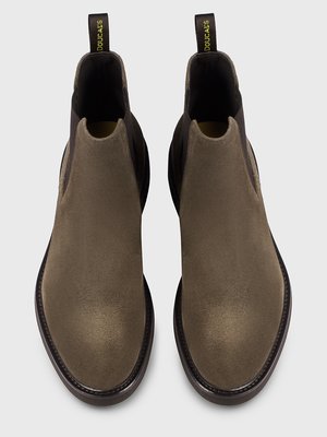 Chelsea Boots aus softem Veloursleder
