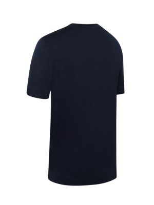 T-Shirt aus ägyptischer Baumwolle mit Rundhalsausschnitt