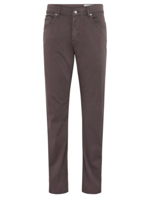 Softe 5-Pocket-Hose Jack mit Stretchanteil, Regular Fit