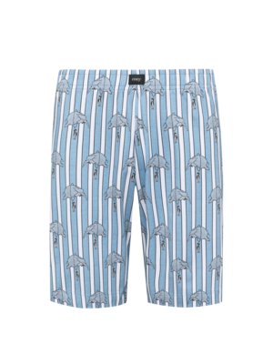 Schlaf- und Haus-Shorts aus mey x LORIOT-Edition