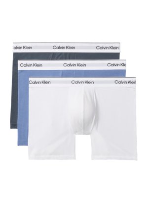 3er-Pack Boxer-Briefs mit Stretch und Label-Bund