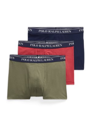 3er-Pack Boxer-Trunks mit Stretchanteil