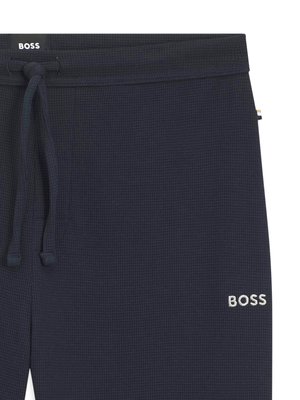 Jerseyhose aus einem Baumwoll-Mix mit Waffelstruktur