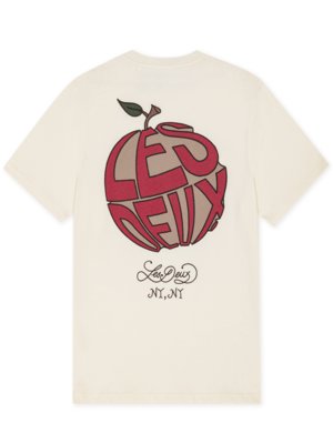 Softes T-Shirt aus Baumwolle mit beidseitigem Print