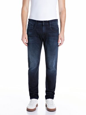 Jeans Anbass mit Stretch und dezenter Waschung, Slim Fit