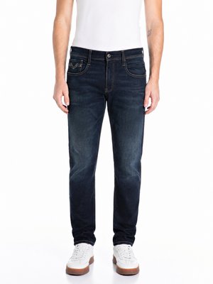 Jeans Anbass mit Stretch und dezenter Waschung, Slim Fit