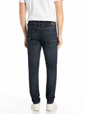 Jeans Anbass mit Stretch und dezenter Waschung, Slim Fit