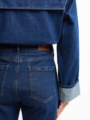 Damen-Jeans Cartmel mit Stretchanteil und breitem Umschlagsaum