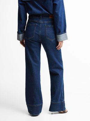 Damen-Jeans Cartmel mit Stretchanteil und breitem Umschlagsaum