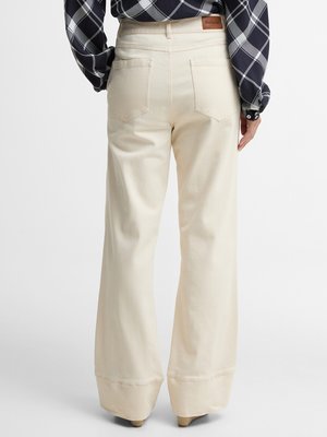 Damen-Jeans Hinton mit Stretchanteil und breitem Umschlagsaum