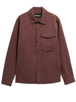 Overshirt Strickland aus einem Baumwoll-Mix
