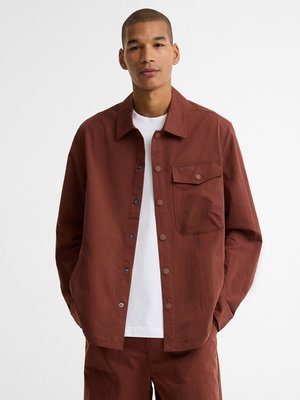 Overshirt Strickland aus einem Baumwoll-Mix