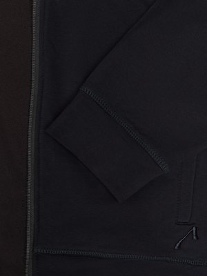 Softe Homewear-Sweatjacke aus einem Baumwollmischgewebe