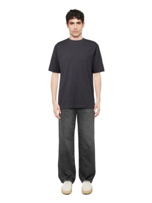 Softes T-Shirt in melierter Optik