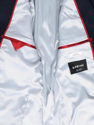 Sakko aus einem strukturierten Baumwoll-Mix, Slim Fit