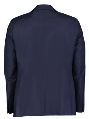 Einreihiges Sakko aus Schurwolle mit Pinpoint-Muster, Slim Fit