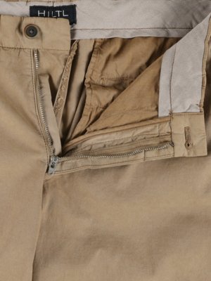 Summer Popeline-Shorts Parmino mit Lyocell, Regular