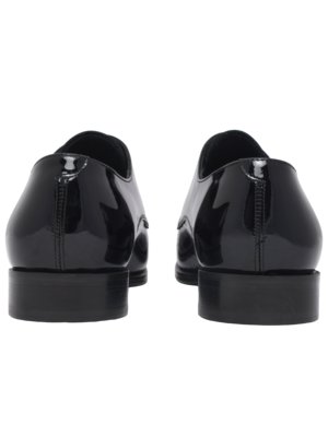 Handgefertigte Derby-Schuhe aus poliertem Leder