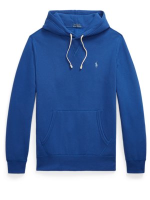 Hoodie aus einem Baumwollgemisch mit Logo-Stickerei