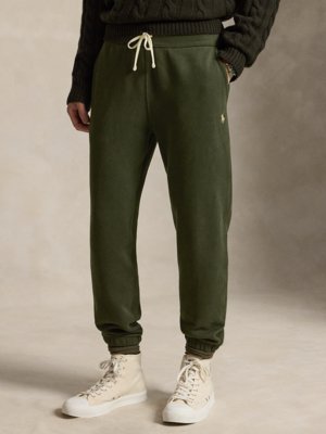 Sweatpants mit Dehnbund und Logo-Stickerei, Regular Fit