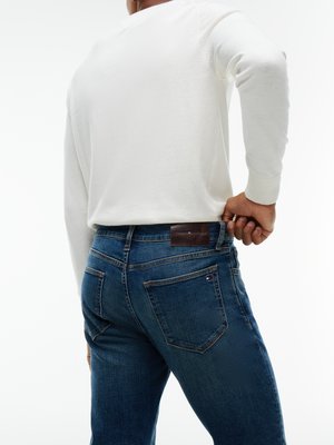 Jeans Denton mit Stretchanteil, Slim Straight Fit