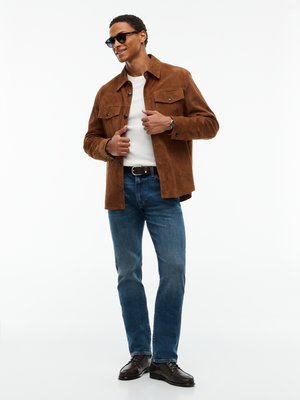 Jeans Denton mit Stretchanteil, Slim Straight Fit