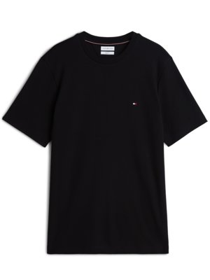 T-Shirt aus einem Baumwolljersey mit Logo-Stickerei, Regular Fit
