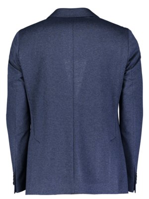Teilgefüttertes Jerseysakko mit Stretchanteil, Slim Fit
