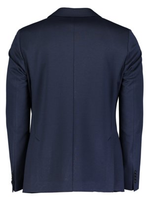 Teilgefüttertes Jerseysakko mit Stretchanteil, Slim Fit