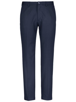 Teilgefüttertes Jerseysakko mit Stretchanteil, Slim Fit