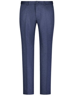Teilgefüttertes Jerseysakko mit Stretchanteil, Slim Fit