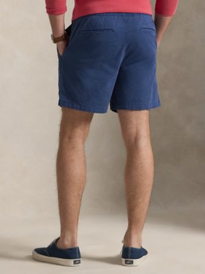 Bermudashorts aus Baumwolle und Stretch, Straight Fit