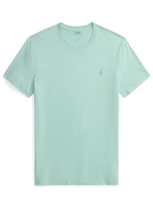 Leichtes T-Shirt mit Pony-Stickerei, Custon Slim Fit