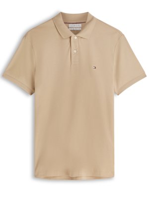 Piqué-Poloshirt aus Baumwolle mit Logo-Stickerei, Regular Fit