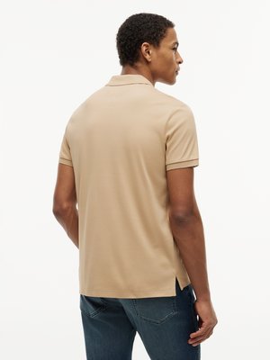 Piqué-Poloshirt aus Baumwolle mit Logo-Stickerei, Regular Fit