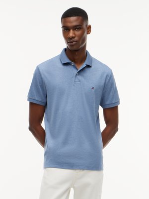 Piqué-Poloshirt aus Baumwolle mit Logo-Stickerei, Regular Fit