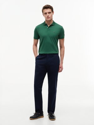 Piqué-Poloshirt aus Baumwolle mit Logo-Stickerei, Regular Fit