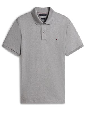 Piqué-Poloshirt aus Baumwolle mit Logo-Stickerei, Regular Fit