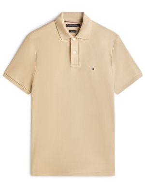 Piqué-Poloshirt aus Baumwolle mit Logo-Stickerei, Regular Fit