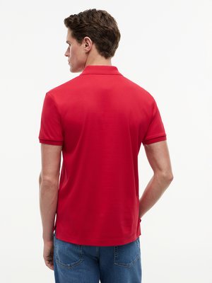 Piqué-Poloshirt aus Baumwolle mit Logo-Stickerei, Regular Fit