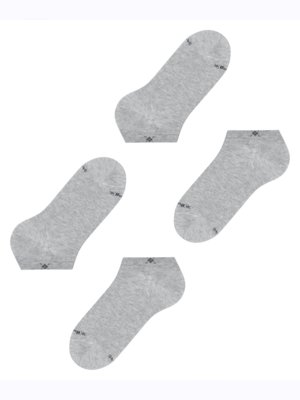 2er-Pack Sneaker-Socken aus einem elastischen Baumwoll-Mix