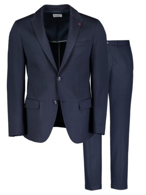 Teilgefütterter Jersey-Baukastenanzug, Slim Fit