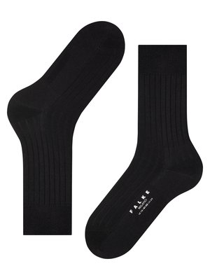 Socken Milano mit Klimaaktiv-Sohle und Rippstruktur