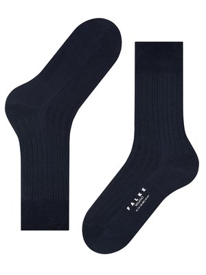 Socken Milano mit Klimaaktiv-Sohle und Rippstruktur