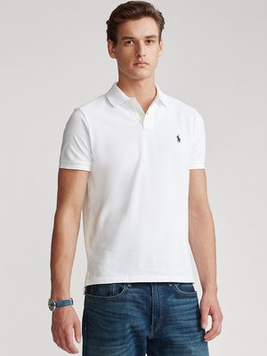 Poloshirt, 100% Baumwolle, Custom Slim Fit